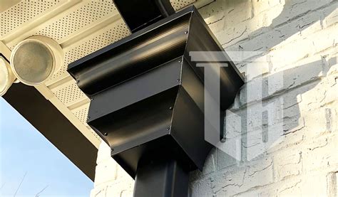 metal scupper box|gutter downspout collector boxes.